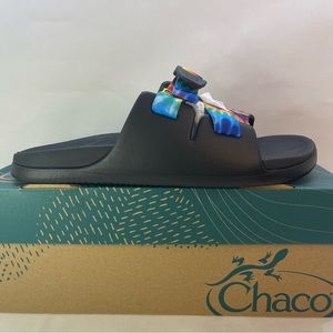 Chaco Slide K's Chillos Kids Dark Tie Dye JCH180342 Youth Size 6